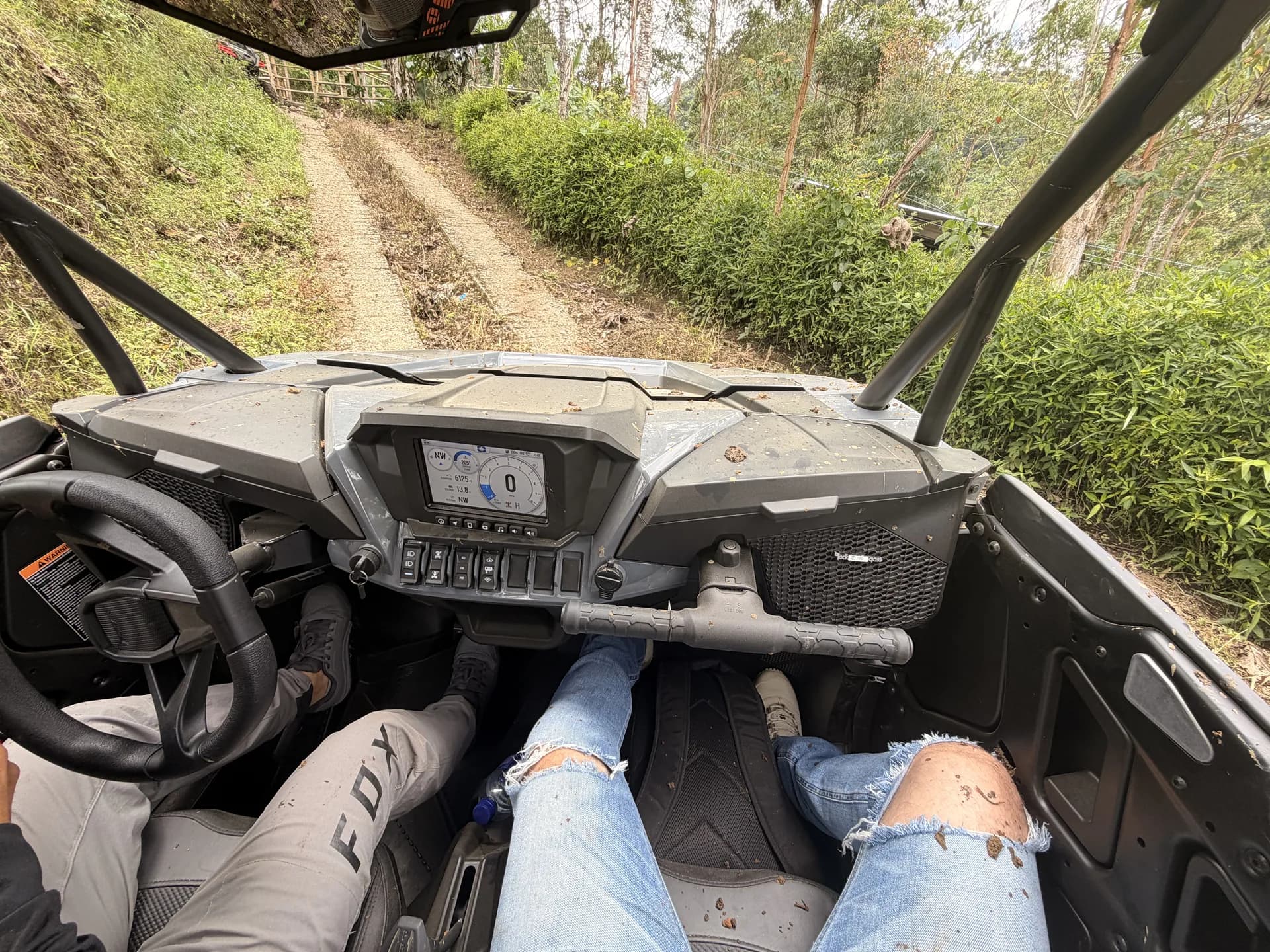 Desde el cockpit — rumbo al sendero